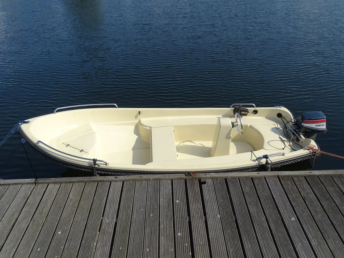 Polyester Console boat Wiedesloep 430S