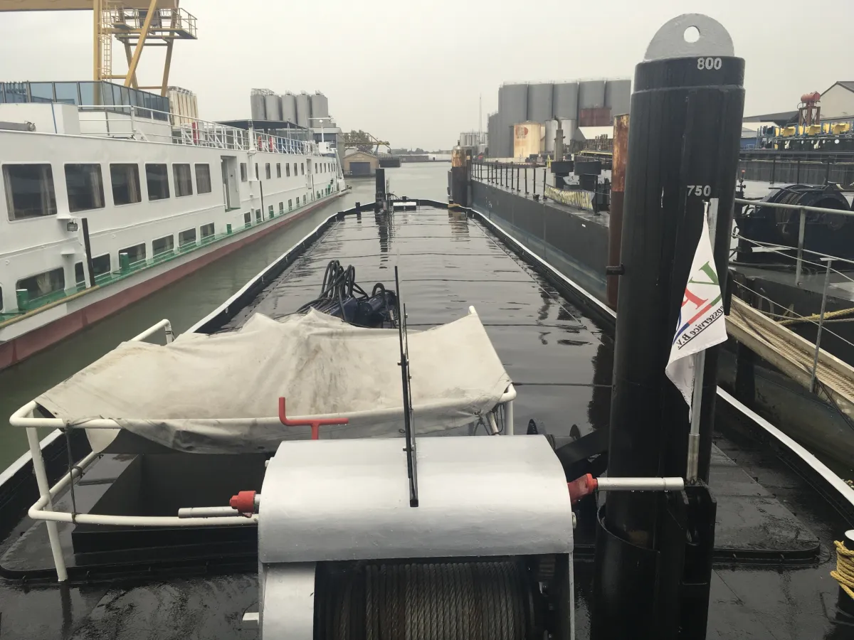 Steel Workboat Pontoon Drijvend Werktuig