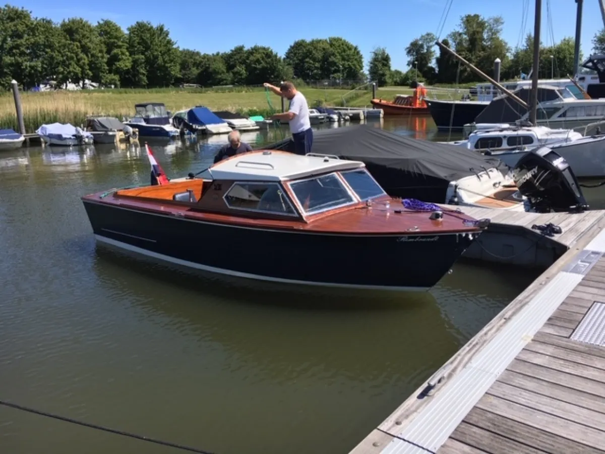 Wood Speedboat Wolfrat Traveler Sportsman