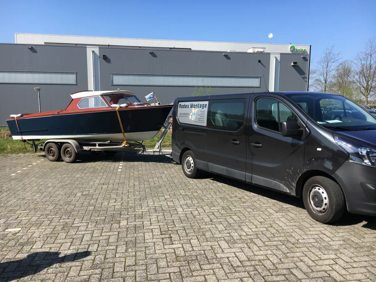 Wood Speedboat Wolfrat Traveler Sportsman