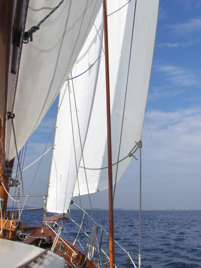 Wood Sailboat Colin Archer 