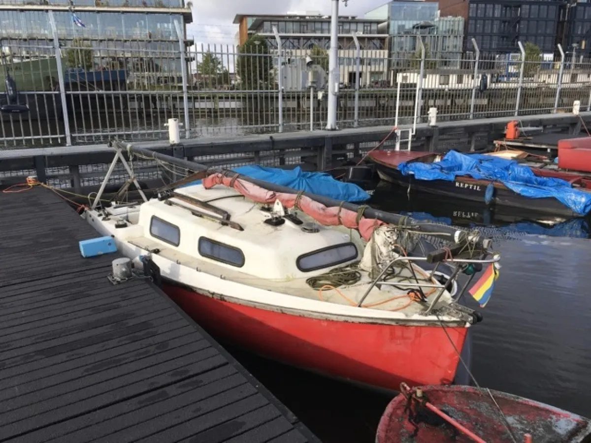 Polyester Budgetboat Grachtenboot Zeilboot