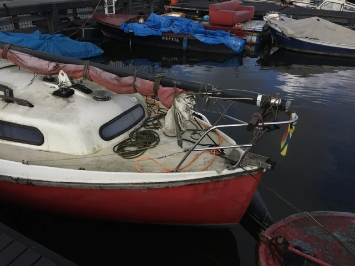 Polyester Budgetboat Grachtenboot Zeilboot