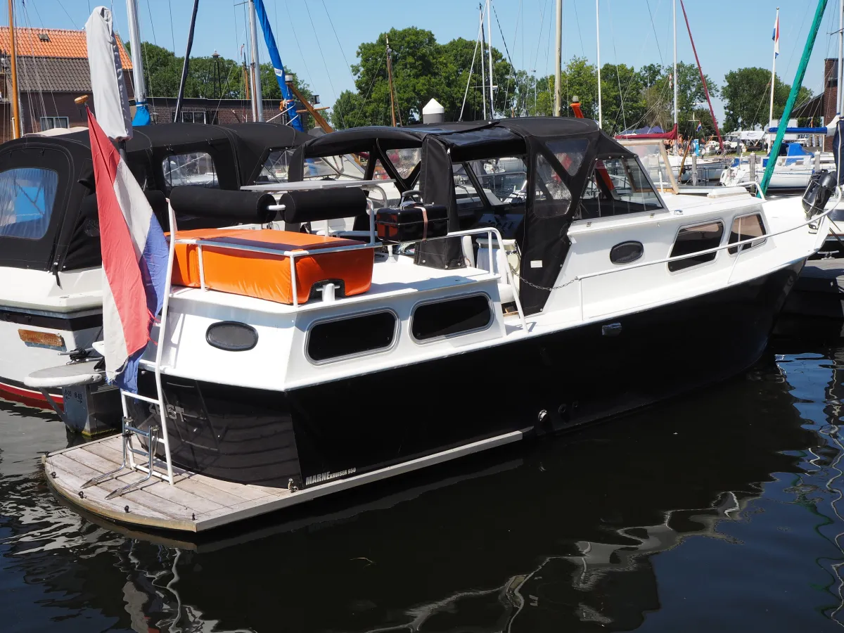 Steel Motorboat Marne 9.5 AK Cabrio