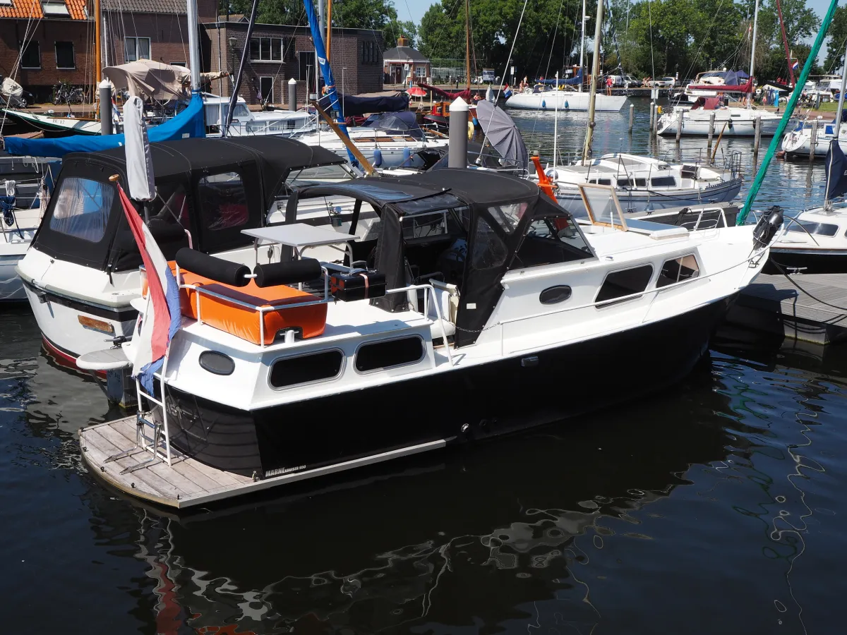 Steel Motorboat Marne 9.5 AK Cabrio