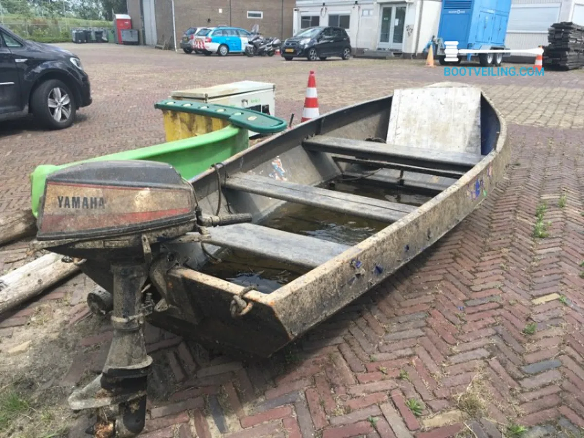 Steel Budgetboat Grachtenboot Open Boot