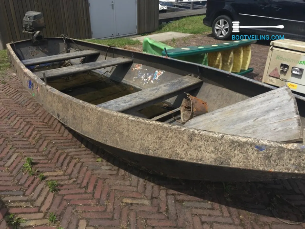 Steel Budgetboat Grachtenboot Open Boot