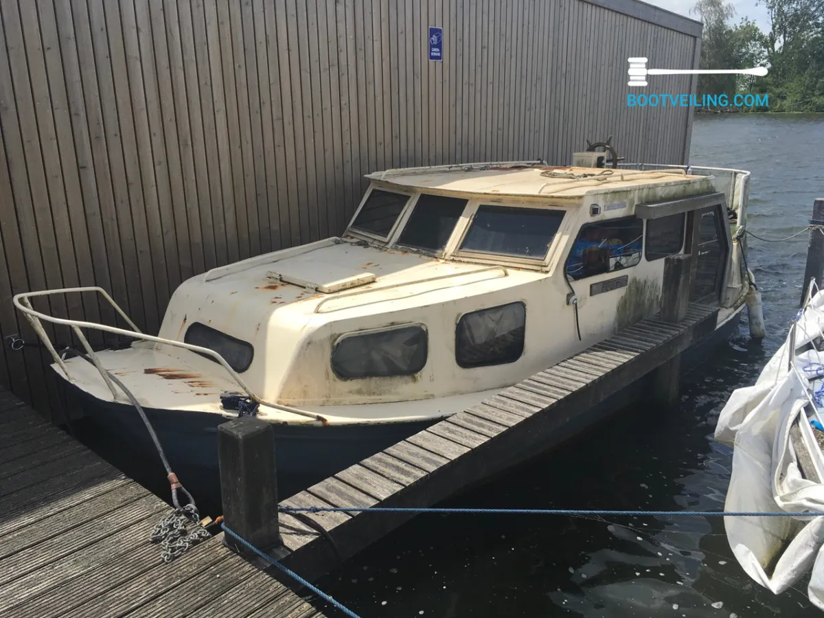 Steel Budgetboat Grachtenboot Motorboot