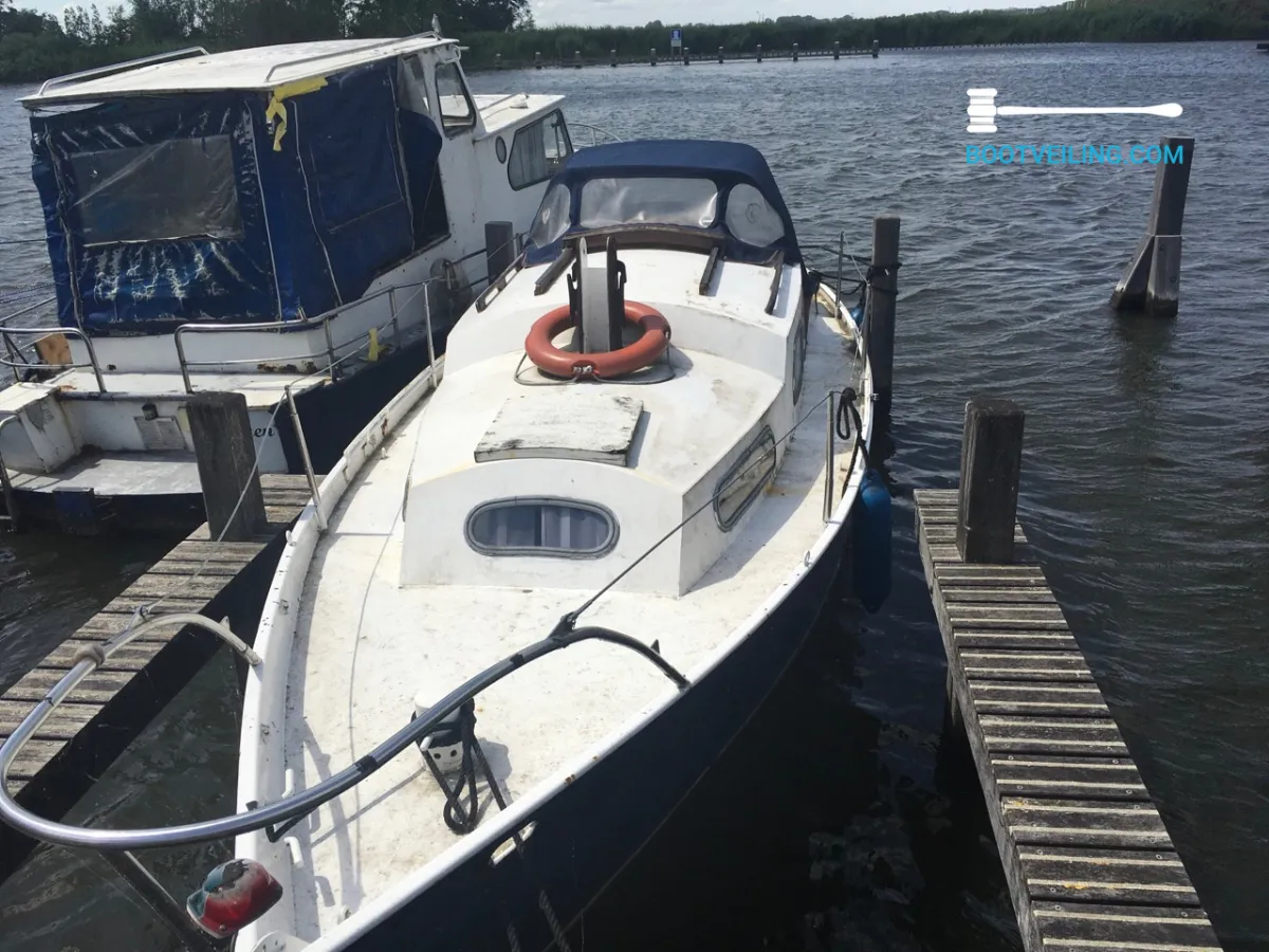 Steel Sailboat Grachtenboot Kajuitzeilboot