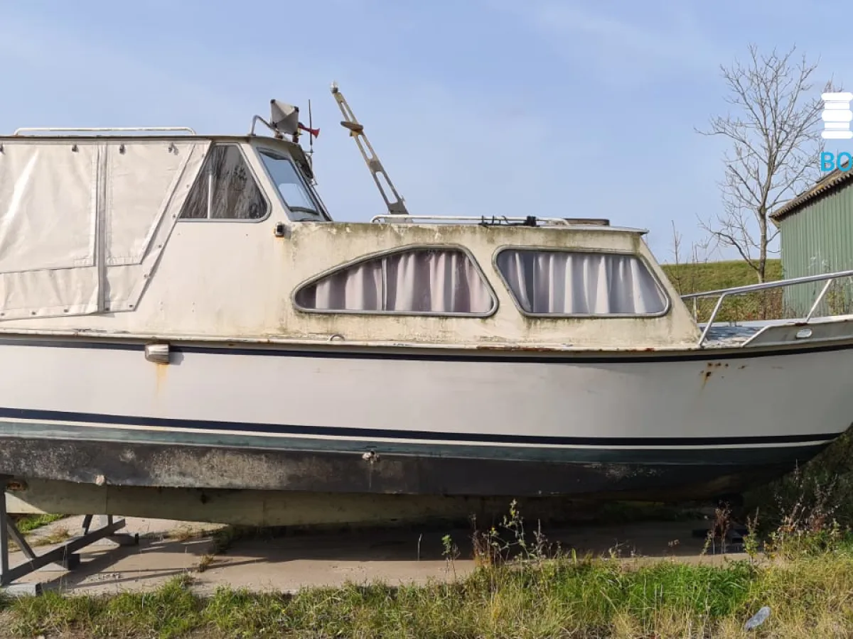 Steel Motorboat Motor cruiser 21