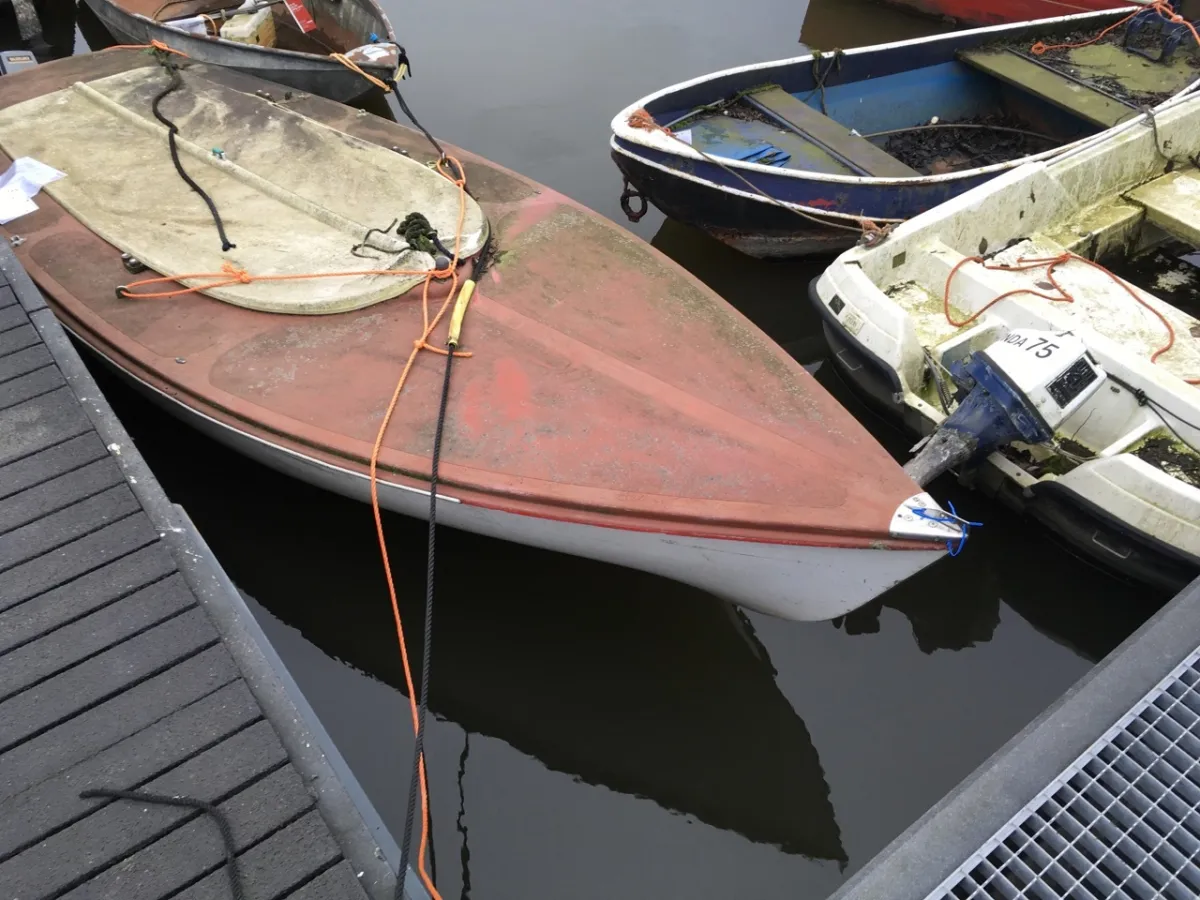 Polyester Budgetboat Grachtenboot Zeilboot