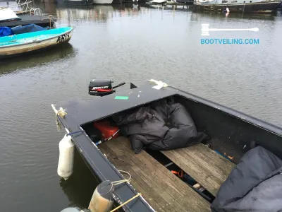 Steel Budgetboat Grachtenboot Open Boot Met Motor Photo 6