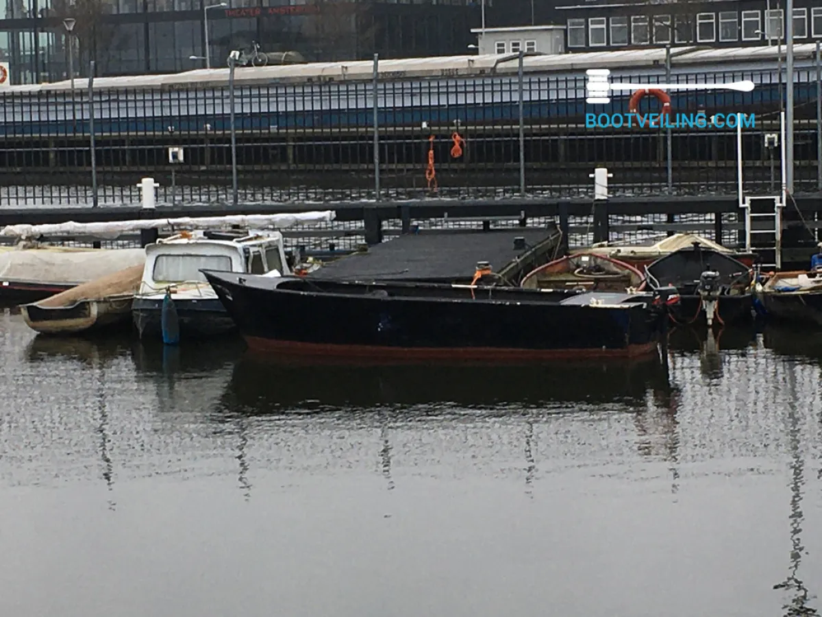 Steel Budgetboat Grachtenboot Open Boot Met Motor