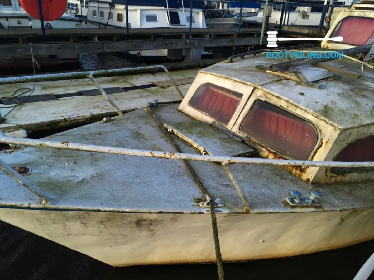 Steel Budgetboat Grachtenboot Motorboot