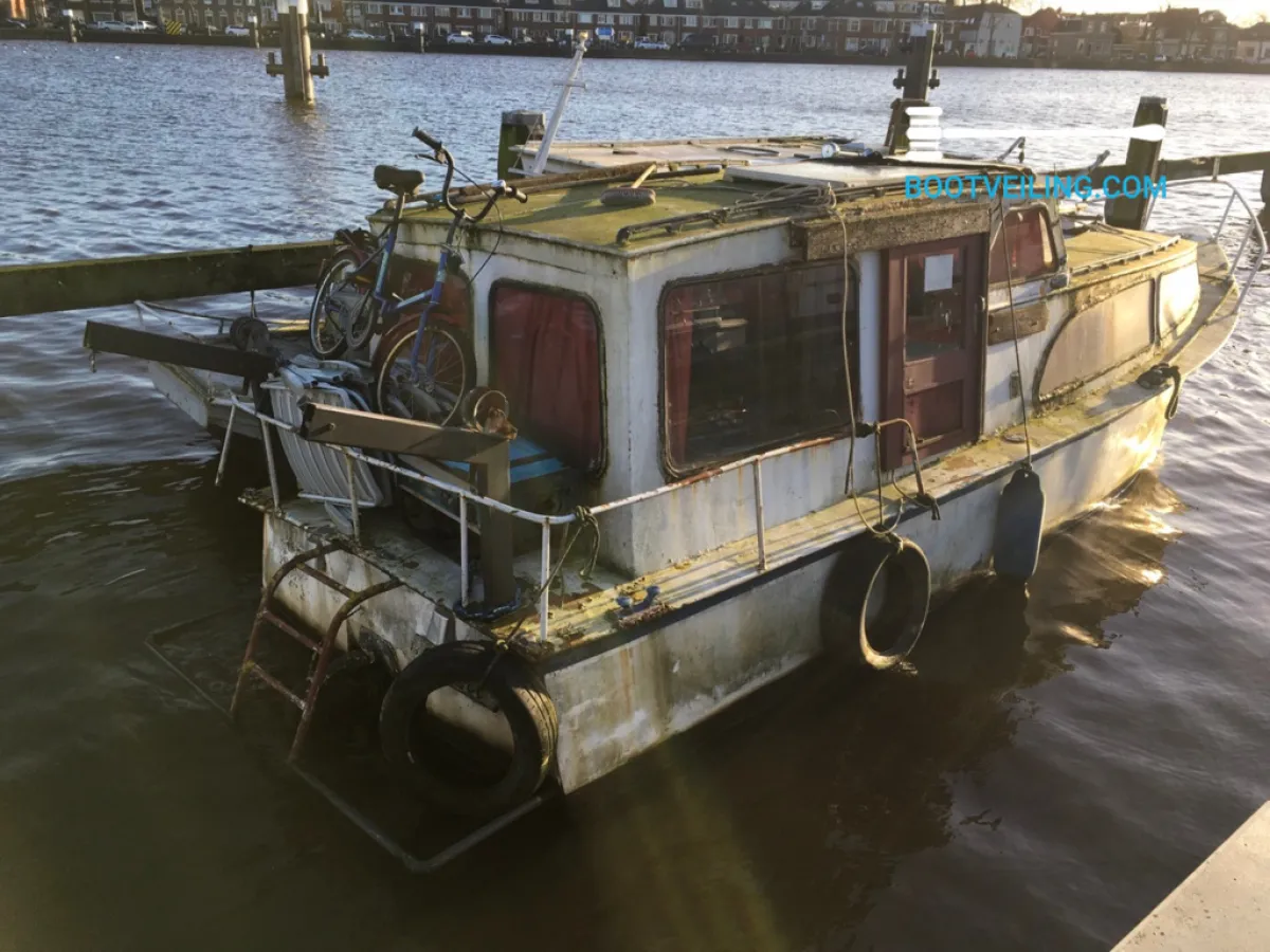 Steel Budgetboat Grachtenboot Motorboot