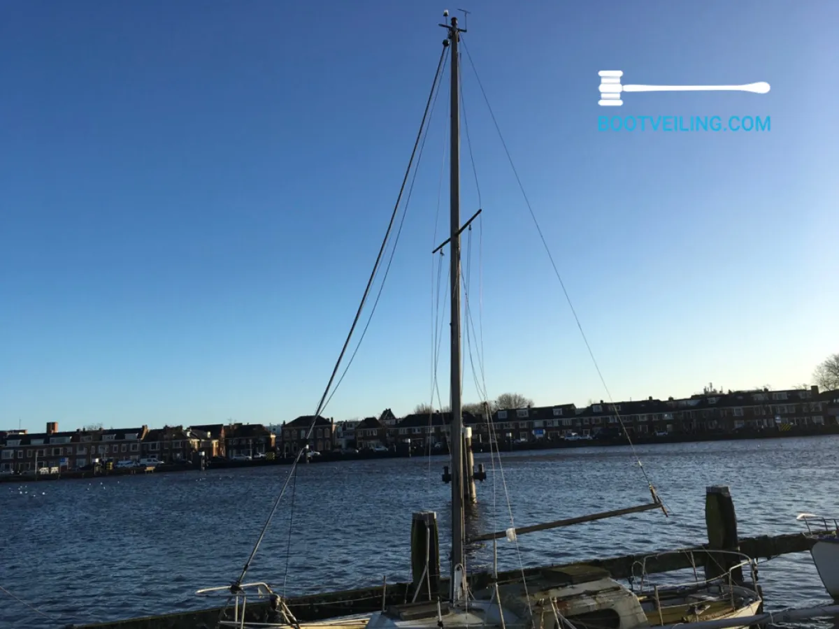 Steel Budgetboat Grachtenboot Zeilboot