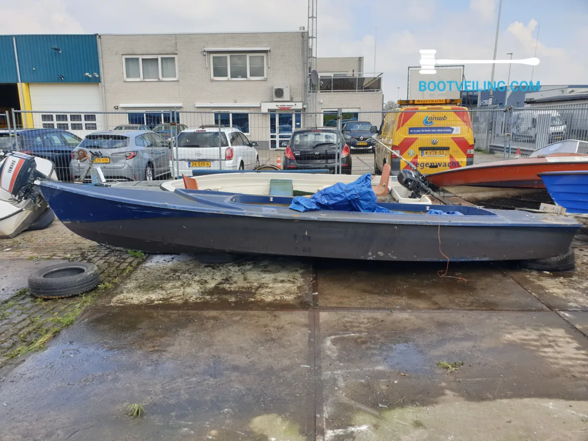 Polyester Budgetboat Grachtenboot Zeilboot