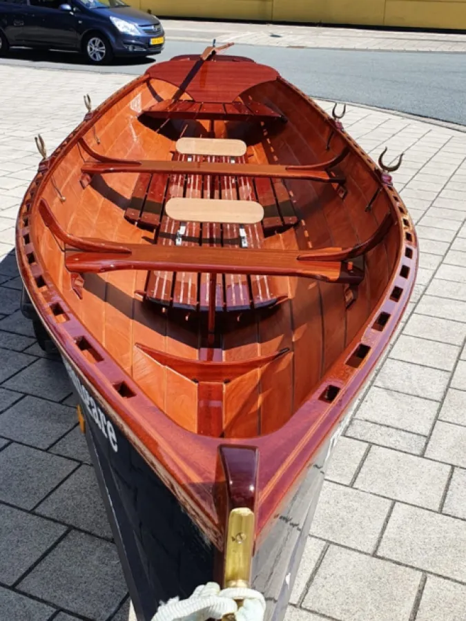 Wood Sloop Rowing boat Acorn 15