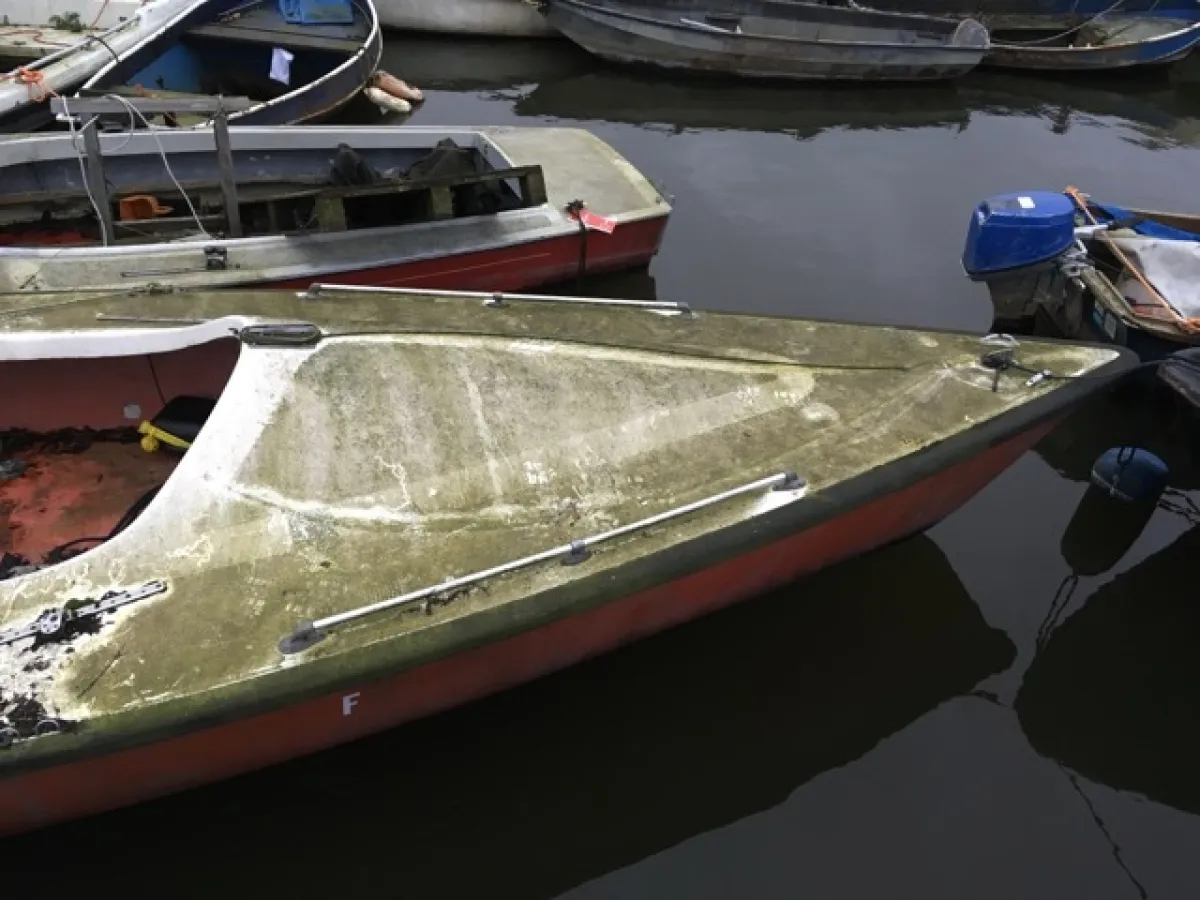 Polyester Budgetboat Grachtenboot Zeilboot