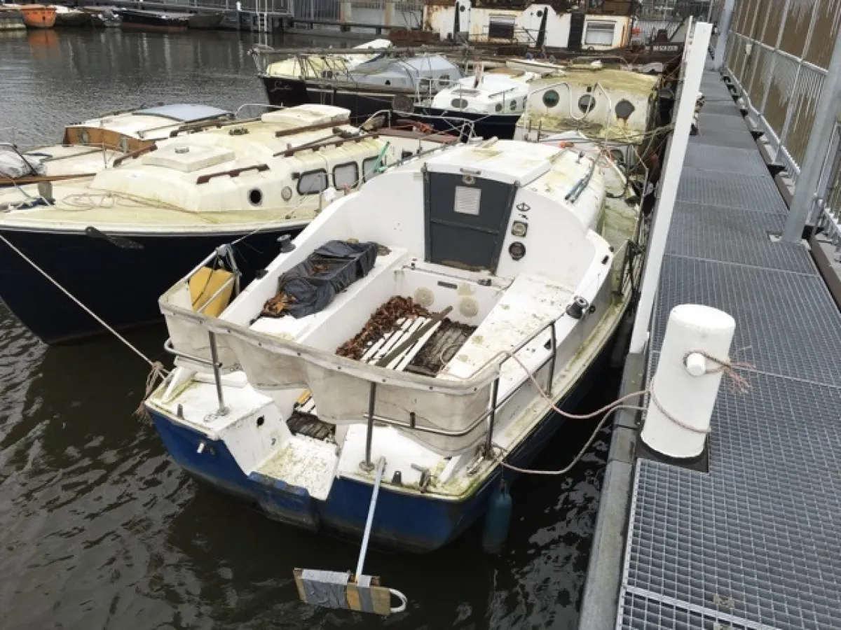 Polyester Budgetboat Grachtenboot Kajuitzeilboot