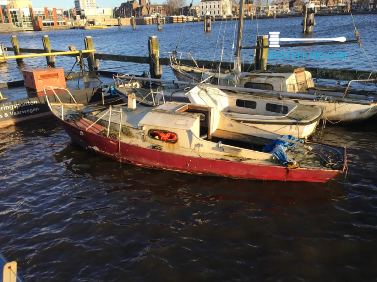 Steel Budgetboat Grachtenboot Zeilboot