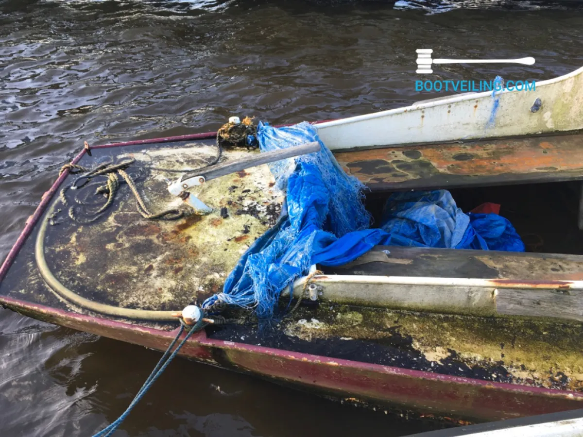 Steel Budgetboat Grachtenboot Zeilboot