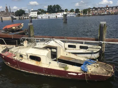 Steel Budgetboat Grachtenboot Zeilboot Photo 11