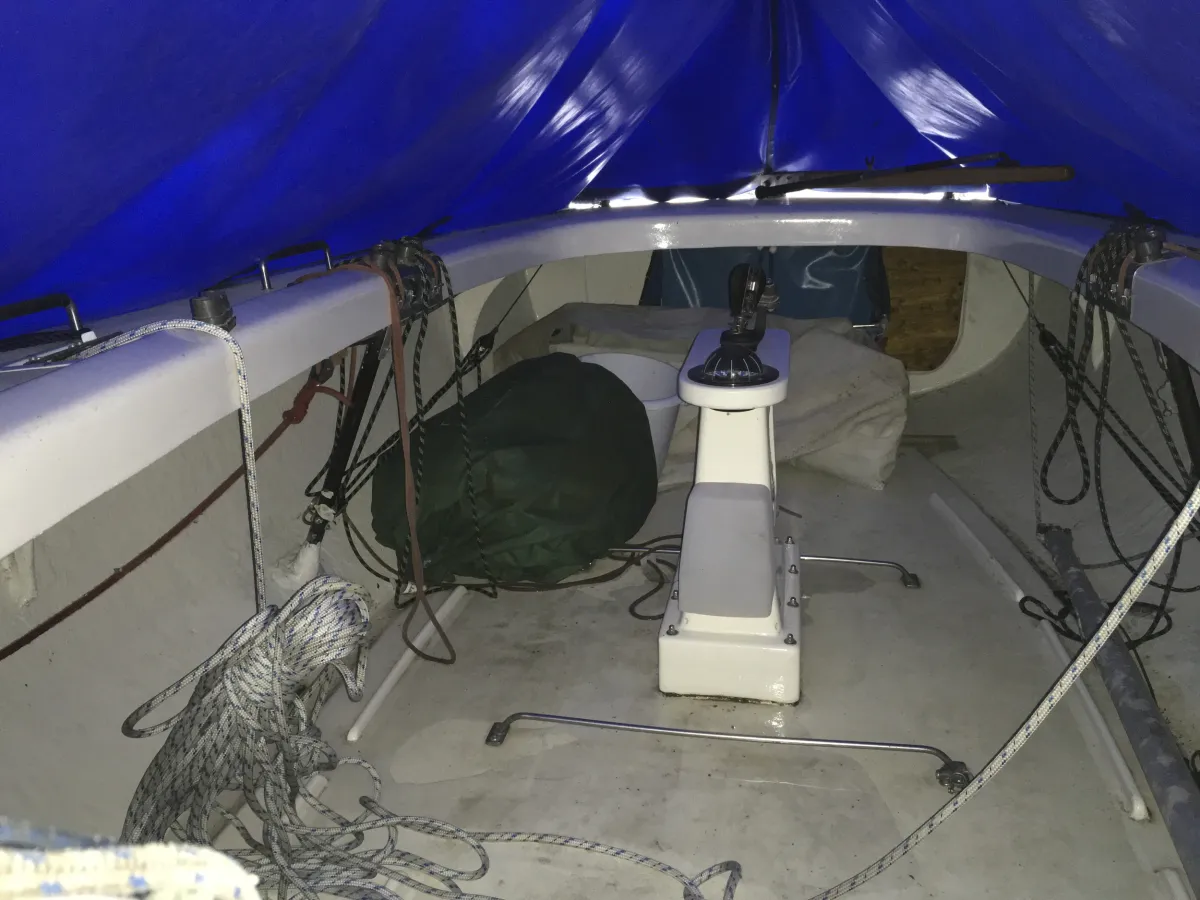 Polyester Sailboat Soling Open Zeilboot