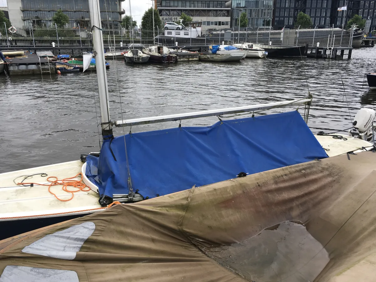 Polyester Sailboat Soling Open Zeilboot