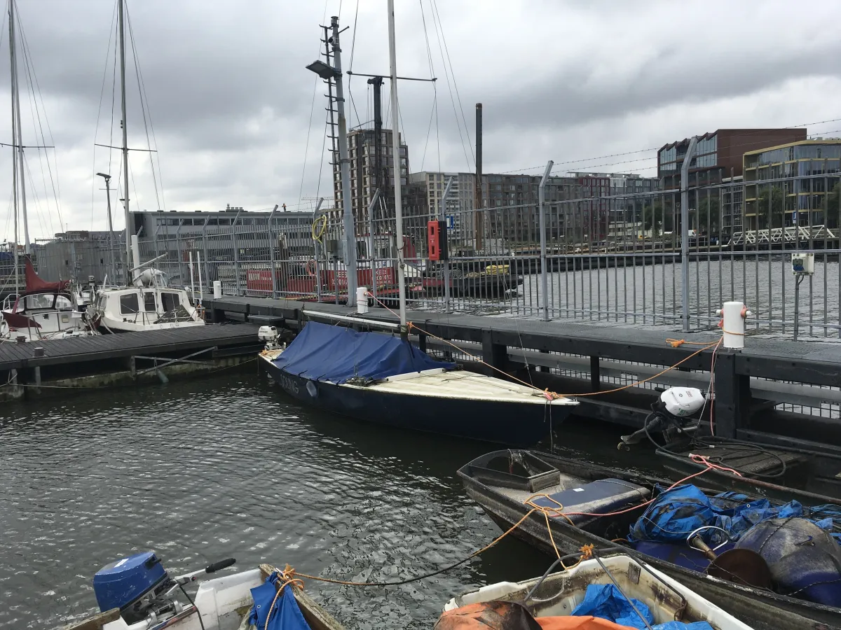 Polyester Sailboat Soling Open Zeilboot