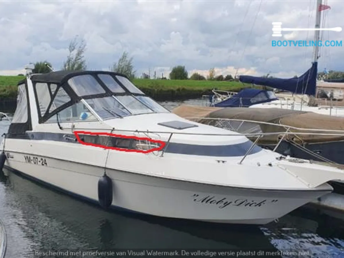 Polyester Motorboat Wellcraft Eclipse 253