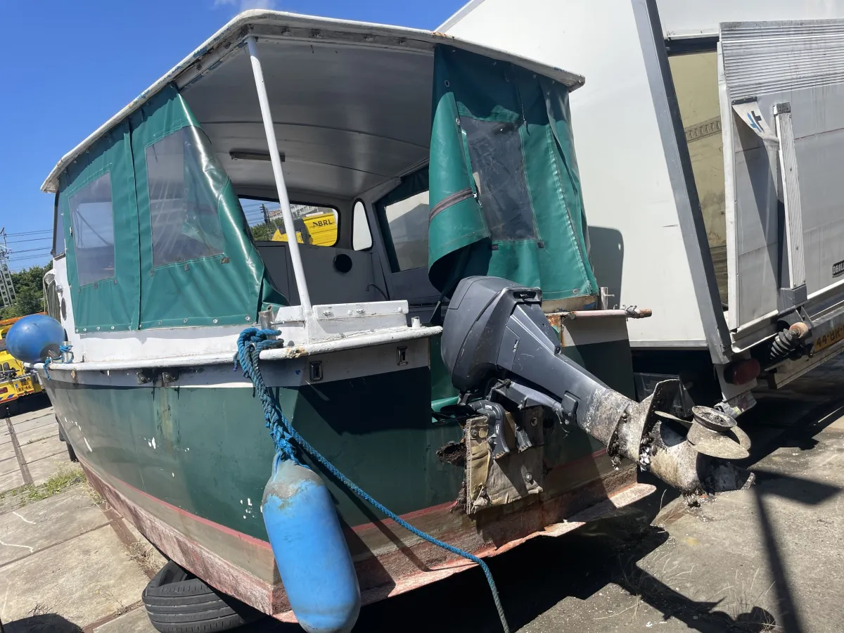 Steel Budgetboat Cabin boat 700