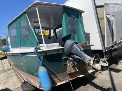 Steel Budgetboat Cabin boat 700 Photo 1