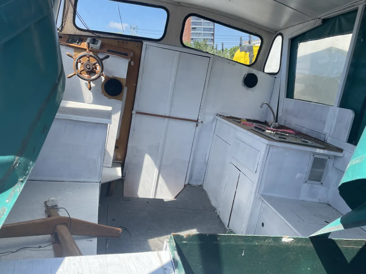 Steel Budgetboat Cabin boat 700