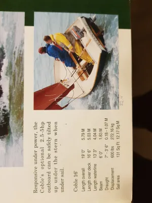 Polyester Open zeilboot Cornish Crabber 600 Photo 7