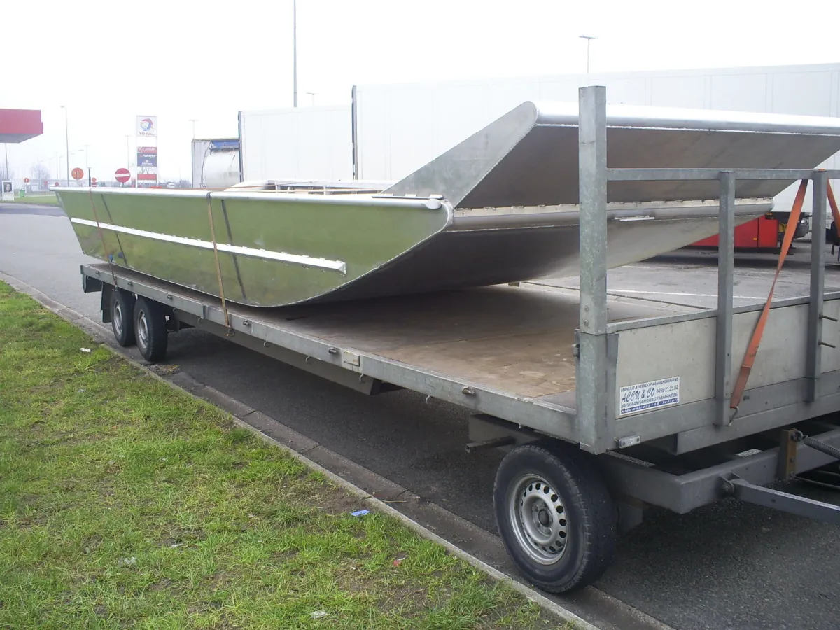 Aluminium Speedboat Airboat Airboat 750