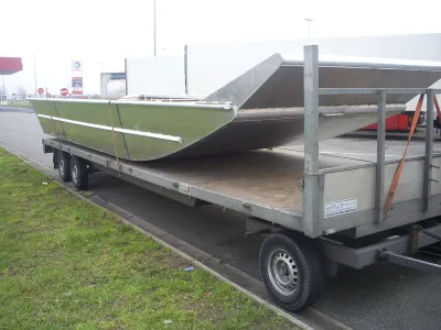 Aluminium Speedboat Airboat Airboat 750 Photo 2