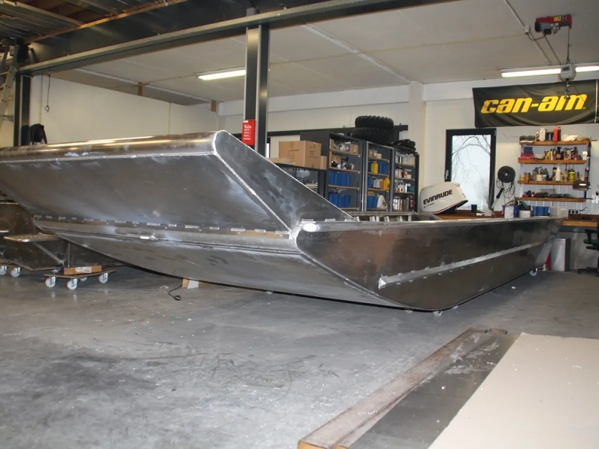 Aluminium Speedboat Airboat Airboat 750