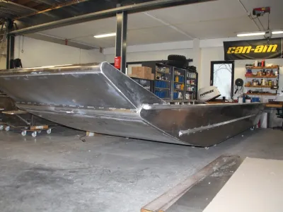 Aluminium Speedboat Airboat Airboat 750 Photo 8