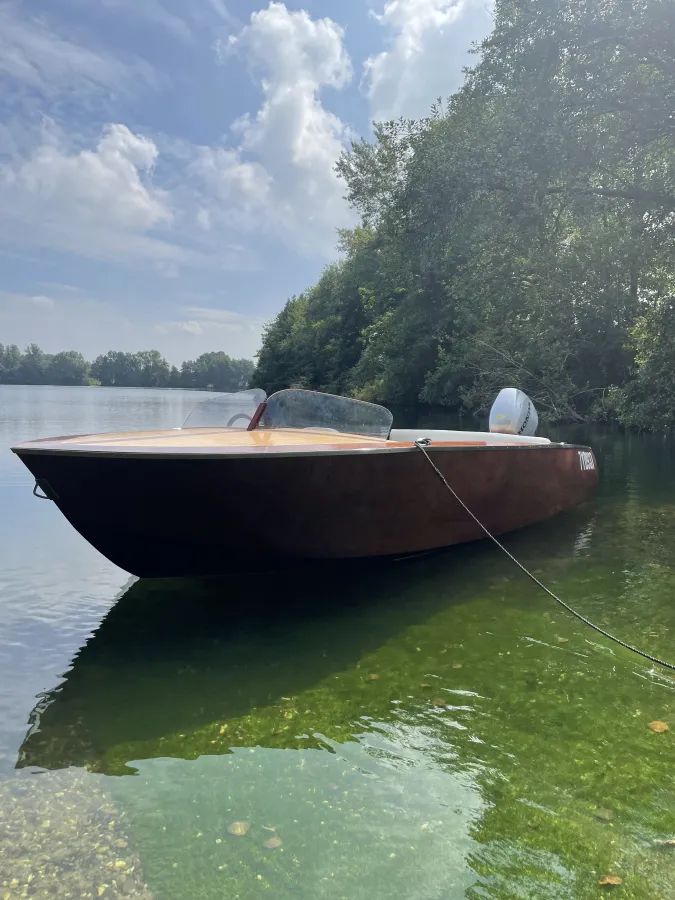 Wood Speedboat Malahini Runabout