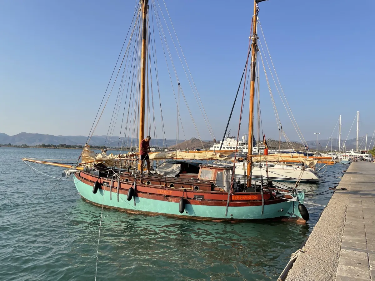 Wood Sailboat Colin Archer Moen & Sons