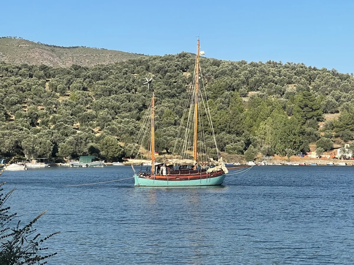 Wood Sailboat Colin Archer Moen & Sons