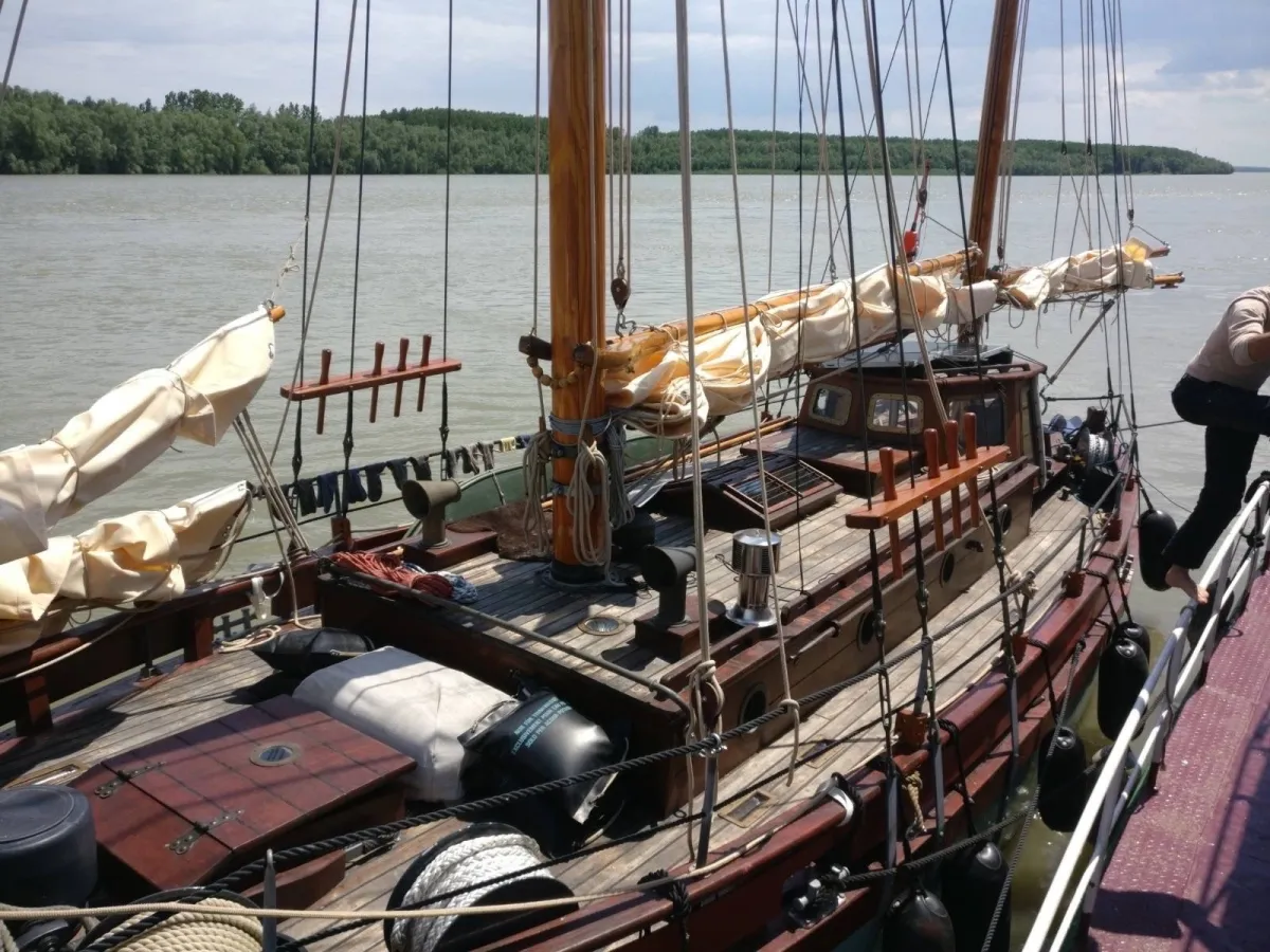 Wood Sailboat Colin Archer Moen & Sons