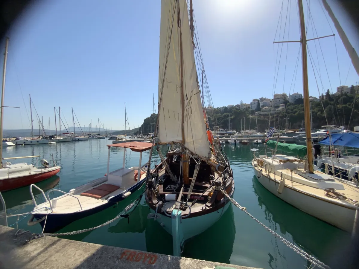 Wood Sailboat Colin Archer Moen & Sons