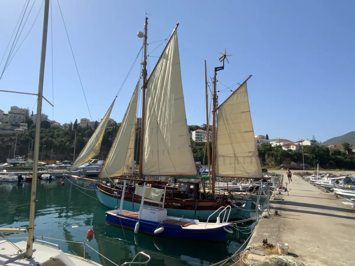 Wood Sailboat Colin Archer Moen & Sons