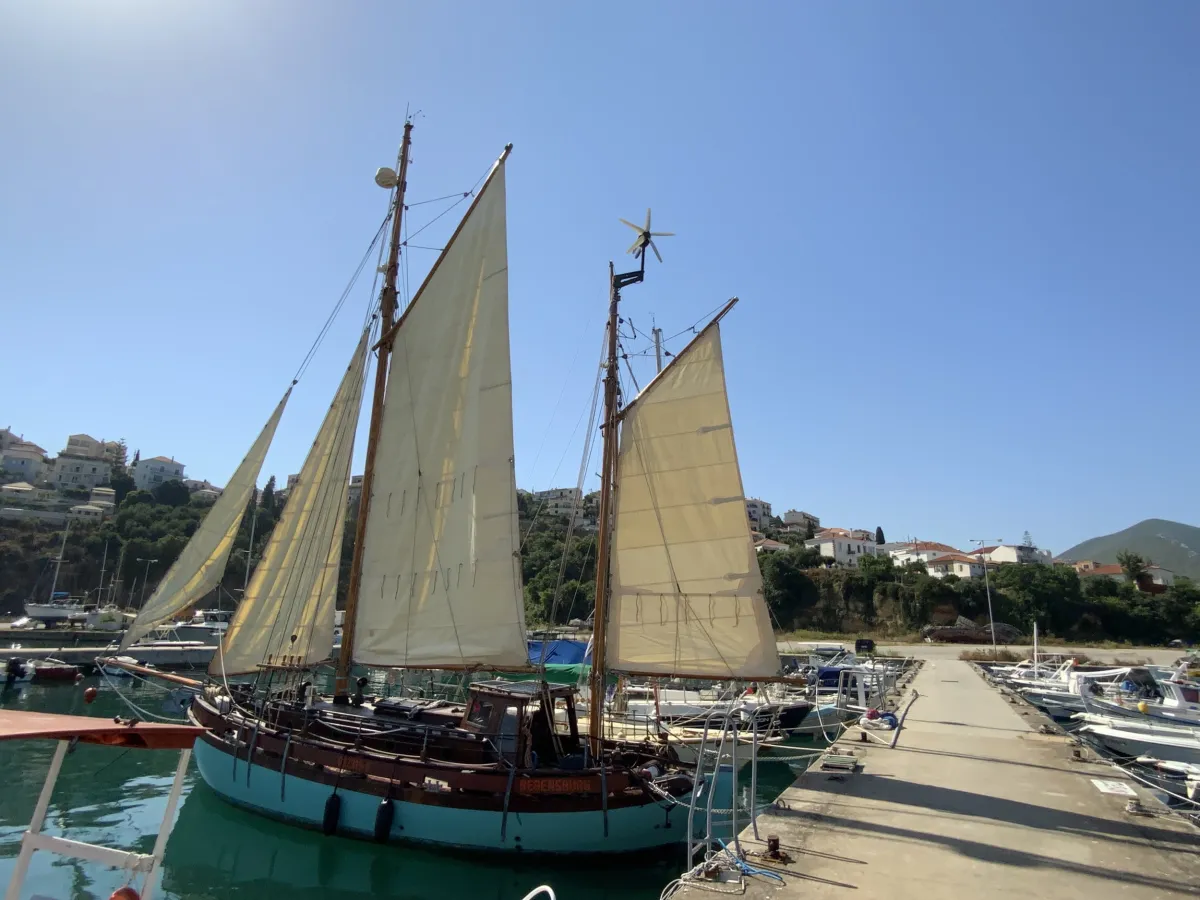 Wood Sailboat Colin Archer Moen & Sons