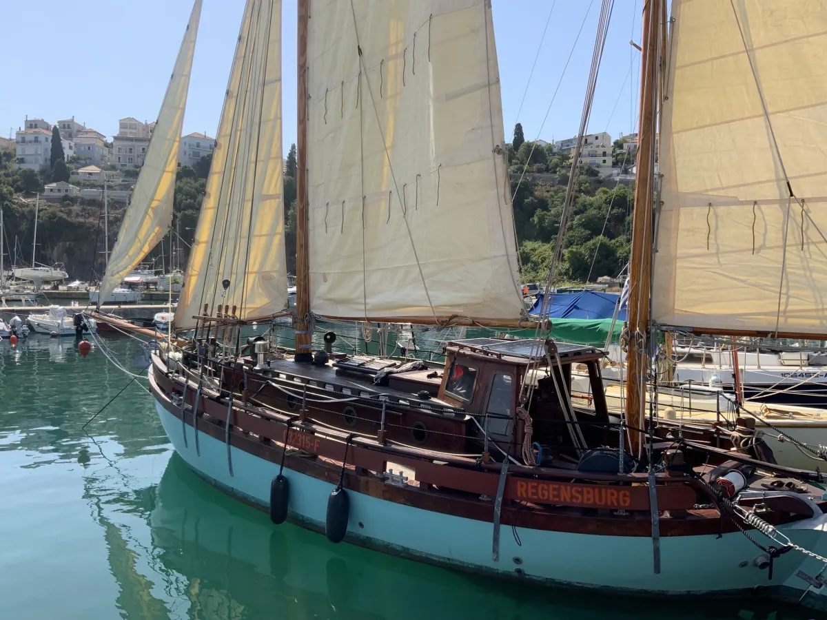 Wood Sailboat Colin Archer Moen & Sons