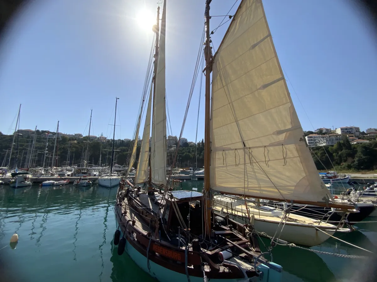 Wood Sailboat Colin Archer Moen & Sons