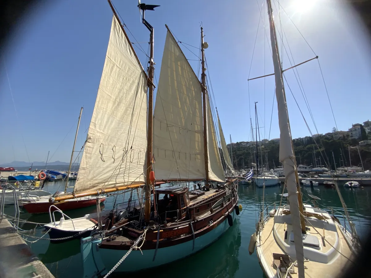 Wood Sailboat Colin Archer Moen & Sons