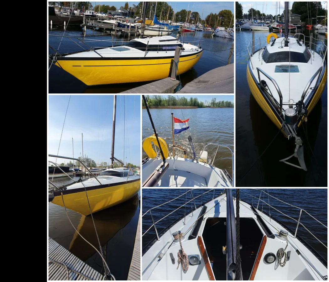 Polyester Sailboat Comar Comet 701